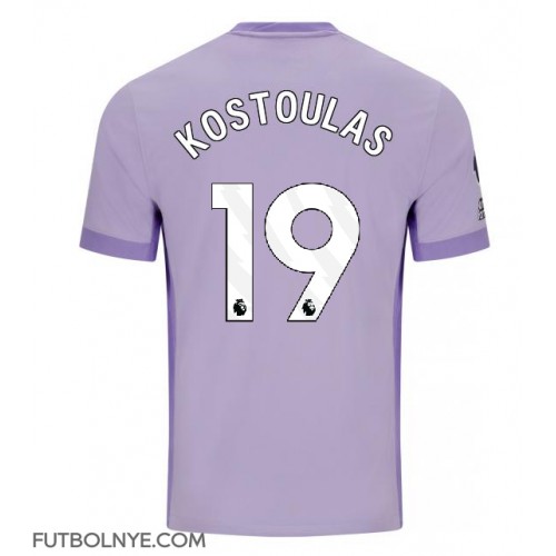 Camiseta Brighton Charalampos Kostoulas #19 Visitante Equipación 2025-26 manga corta Camiseta Brighton Charalampos Kostoulas #19 Visitante Equipación 2025-26 manga corta